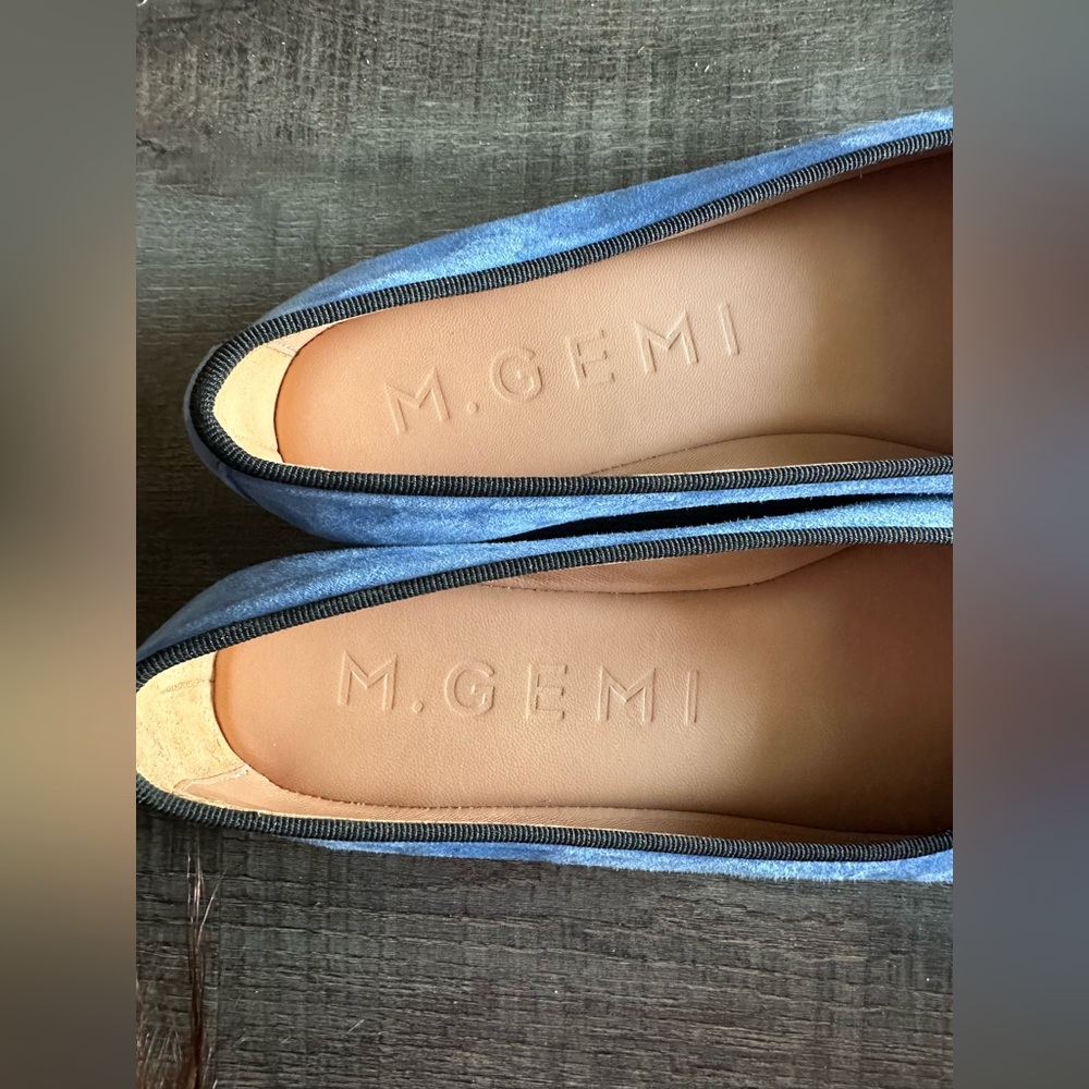 M. Gemi The Danza Ballet Flat size 40.5. . US size 9.5 in Powder Blue - Picture 12 of 16